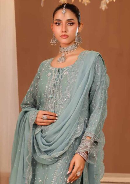 Bint-E-Noor Lila Chiffon Stitched Full CATALOG 2025 - Image 13