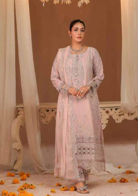 Bint-E-Noor Lila Chiffon Stitched Full CATALOG 2025 - Image 18