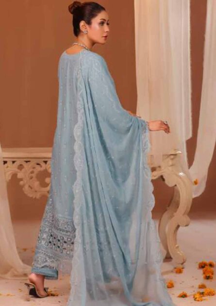 Bint-E-Noor Lila Chiffon Stitched Full CATALOG 2025 - Image 9